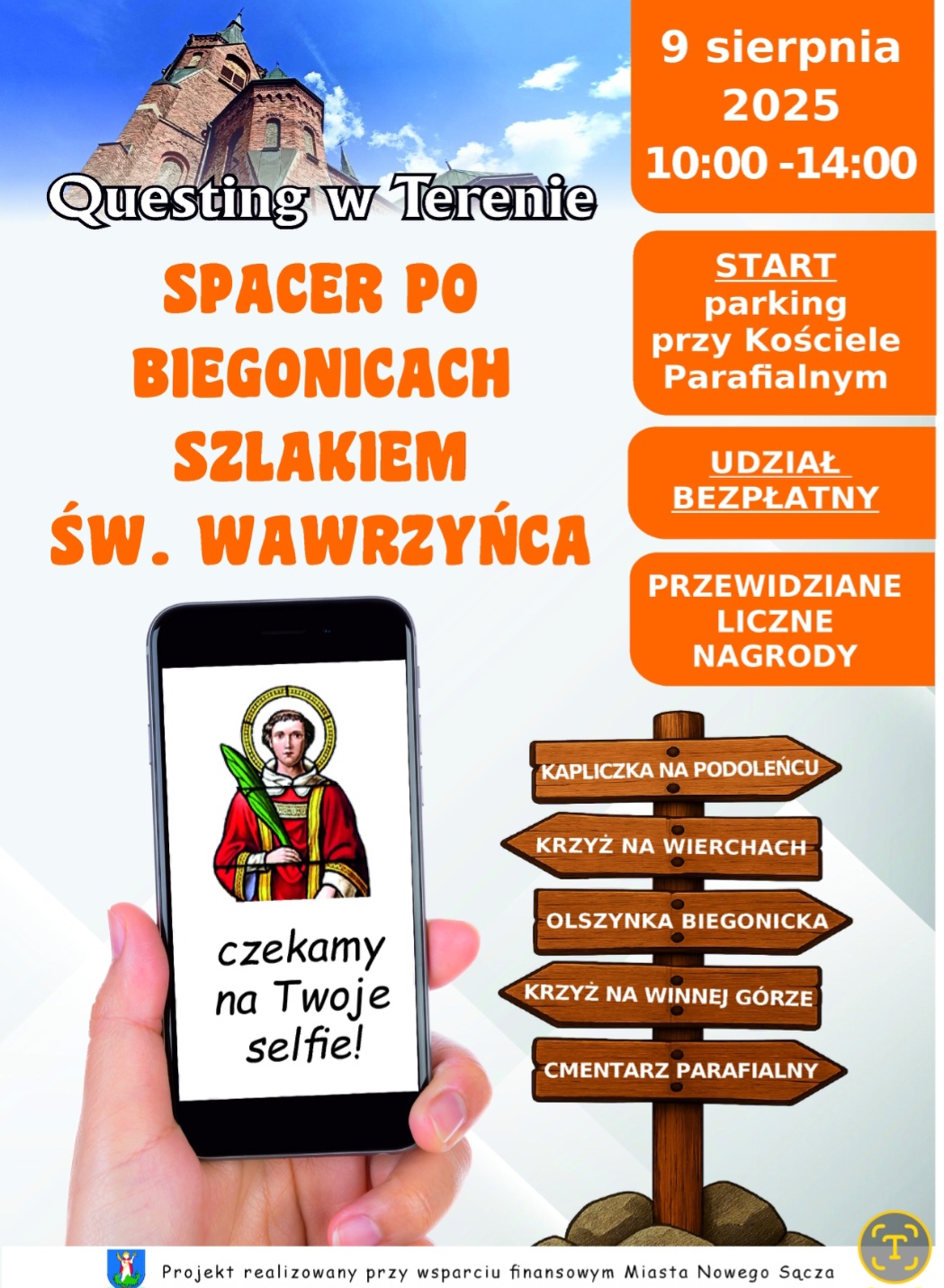 Zbliża się odpust św. Wawrzyńca. Parafia zaprasza na grę terenową