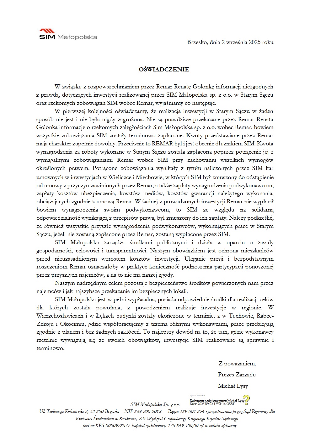 SIM Malopolska