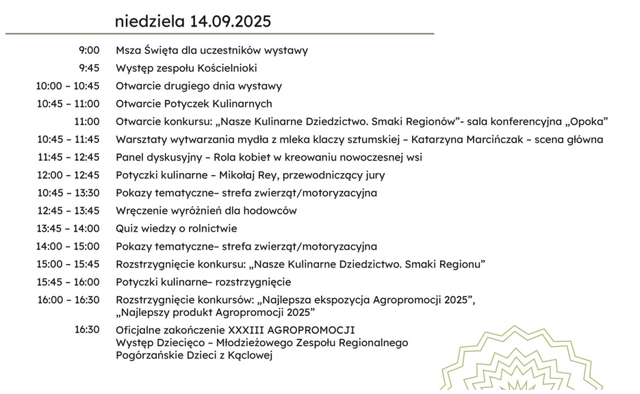 Screenshot 2025 09 13 at 15 29 13 Warto przyjechac do Starego Sacza. Podczas Agropromocji kazdy znajdzie cos dla siebie