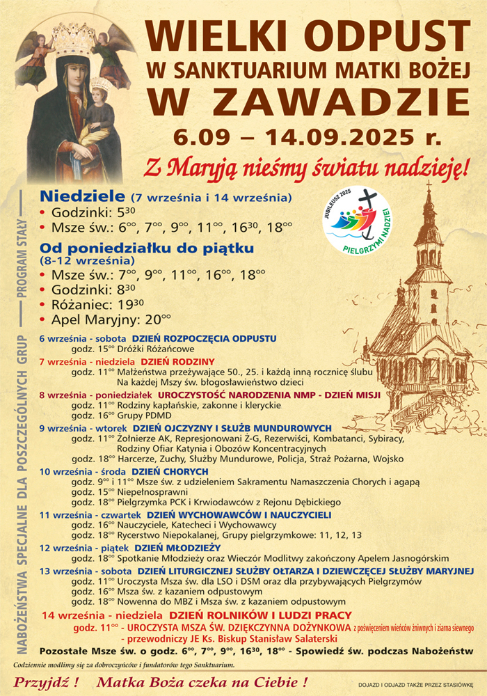 plakat ZAWADA 2025 r