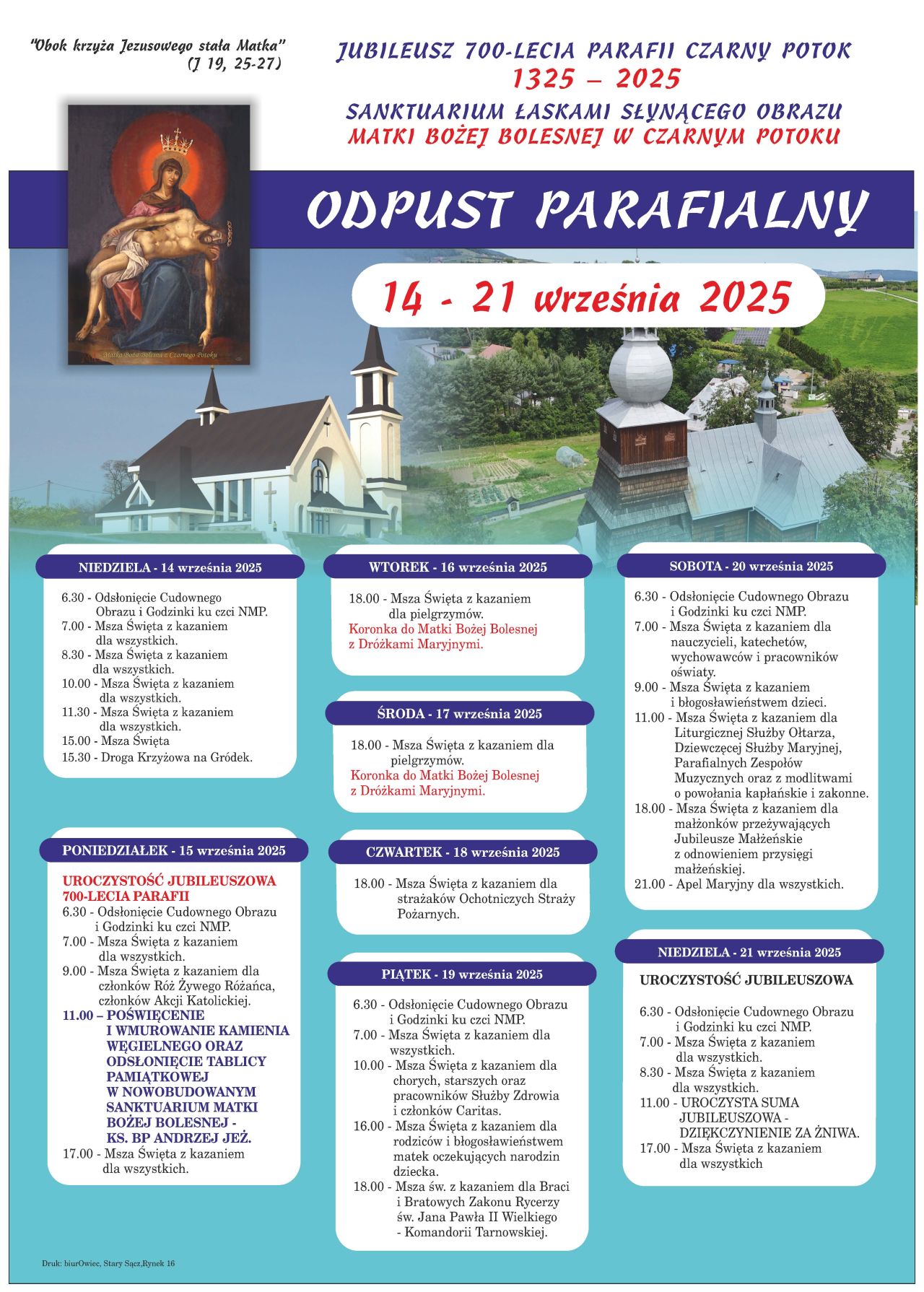 plakat odpust