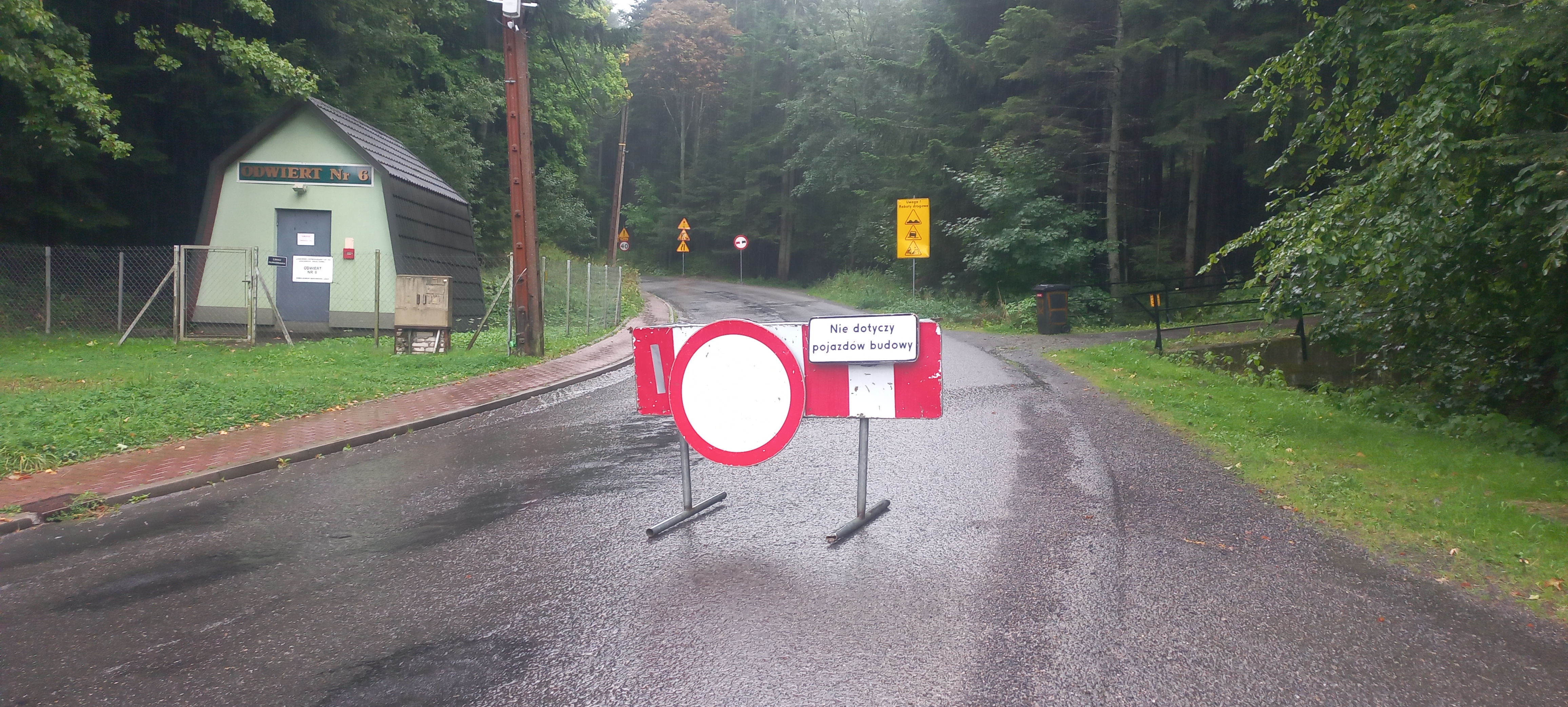 Dalszy etap remontu ul. Pułaskiego w Krynicy-Zdroju. Zamknięty kolejny odcinek