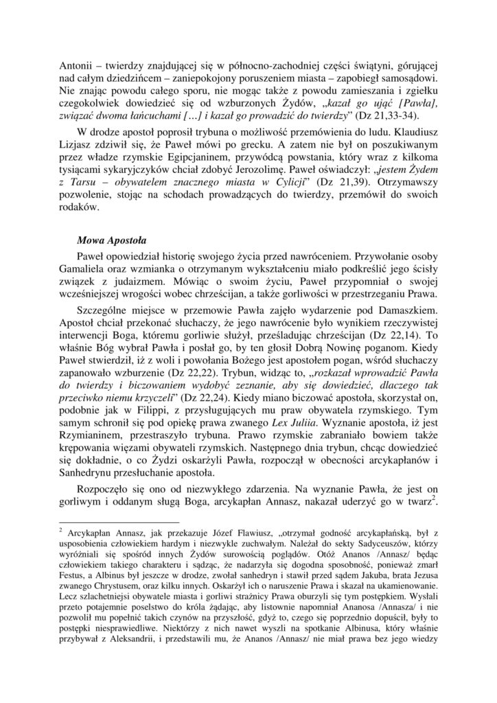 1. Apostol Pawel Ku Jerozolimie 3