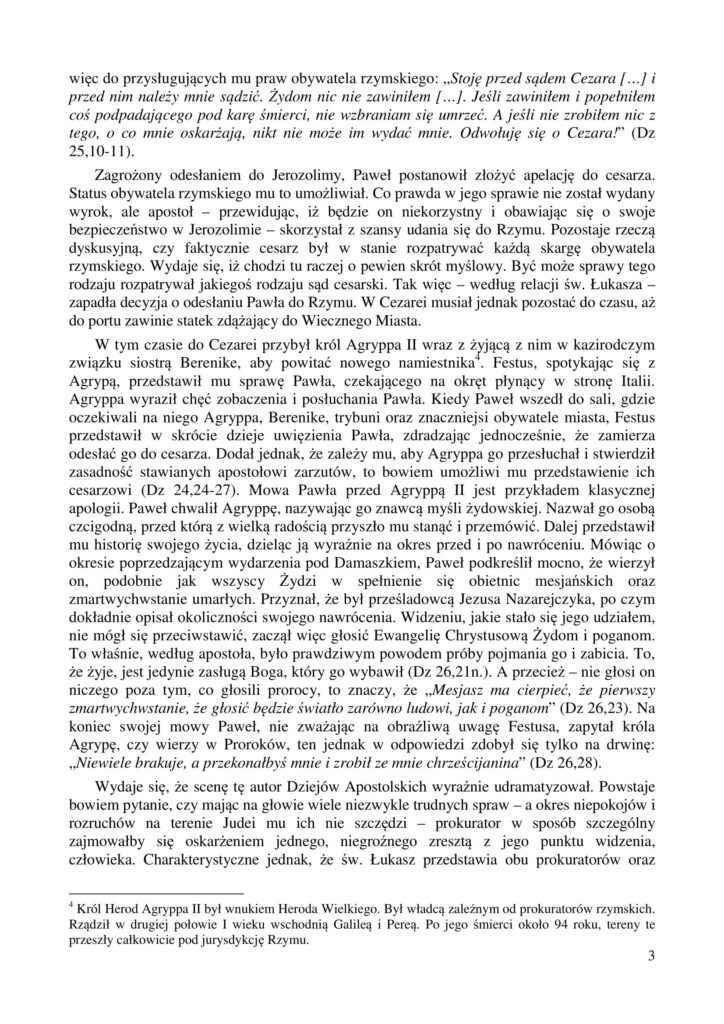 2. Apostol Pawel Wiezienie w Cezarei 3