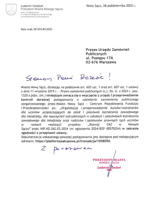 Urząd funkcjonuje prawidłowo, a nowy budżet powstaje. Pismo o zawieszonych prezydentach wysłane do wojewody 2 571717213 1171577484988215 1819890214409056964 n