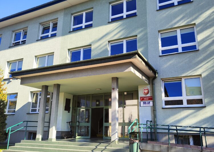 Na zdjęciu: XXI Liceum Ogólnokształcące Sportowe w Tarnowie
