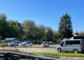 Na zdjęciu: Policyjny parking w Tarnowie