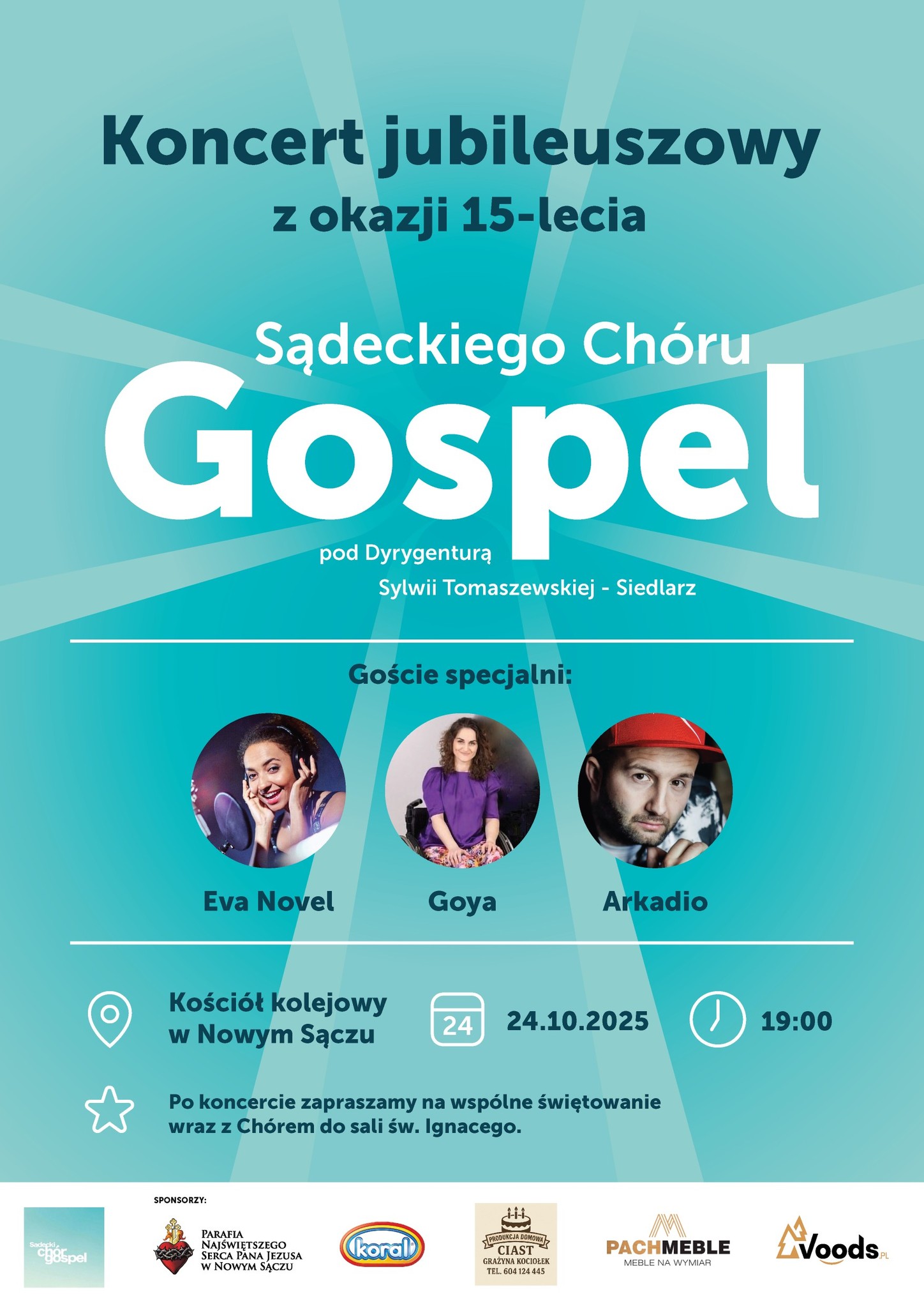 chor gospel plakat