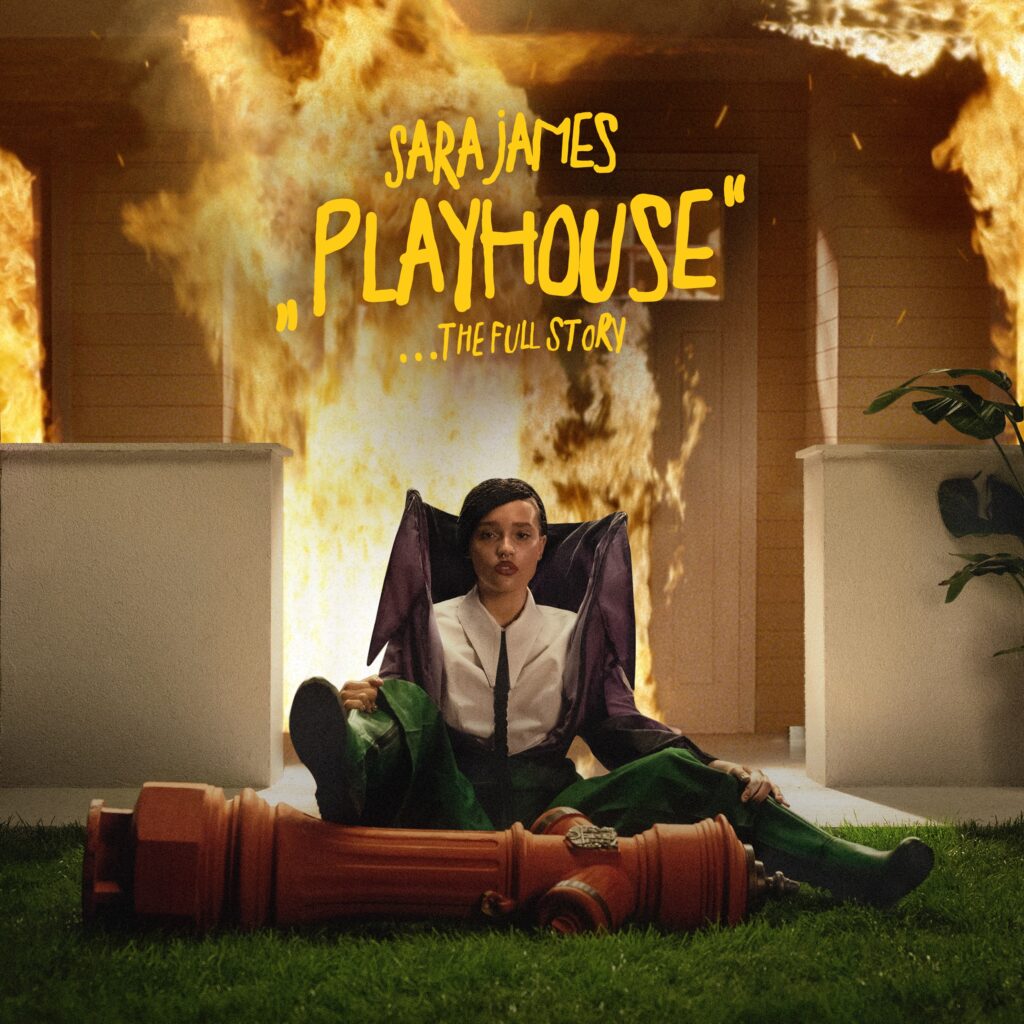 cover Sara James PLAYHOUSE .THE FULL STORY