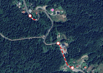 mapa krynica
