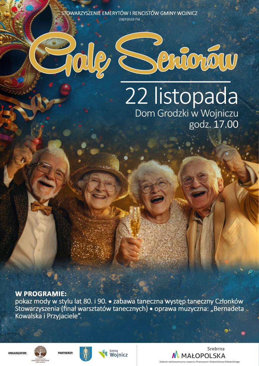 Pokaz mody i zabawa taneczna. Gala Seniorów w Wojniczu