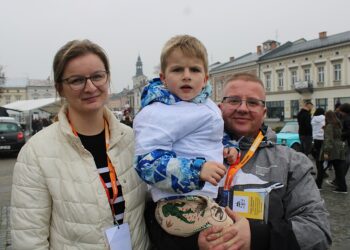 fot. Kubuś z rodzicami