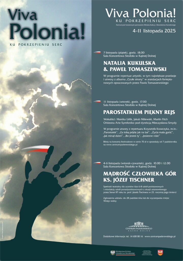 Viva Polonia! z Natalią Kukulską i piosenkami Krzysztofa Krawczyka 2 Viva Polonia afisz