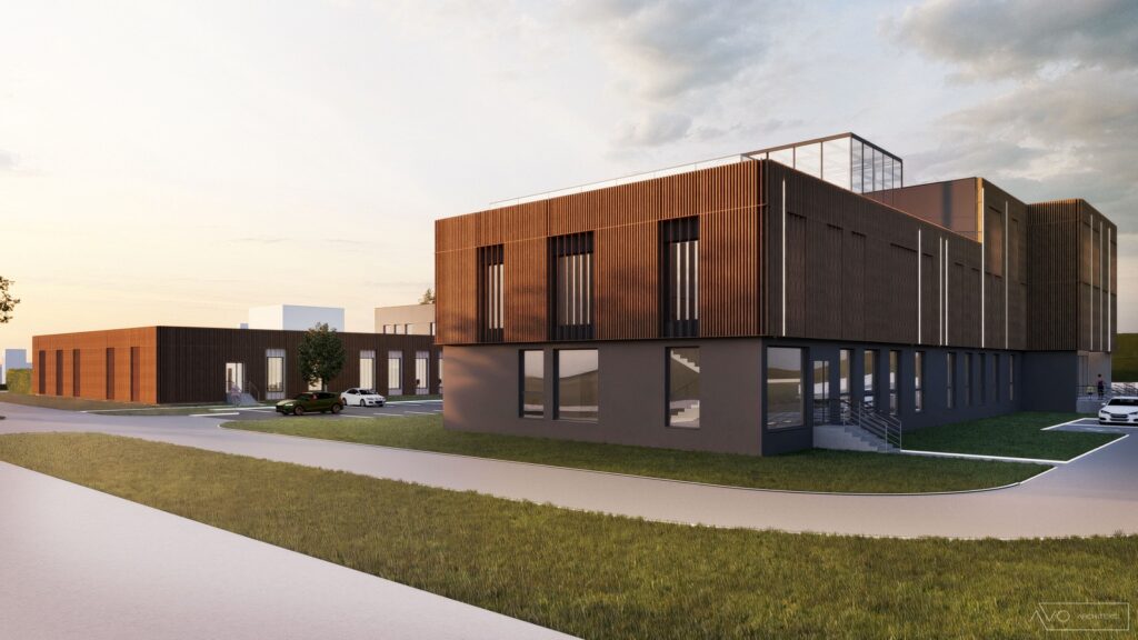 Rząd dał zielone światło dla budowy Ośrodka Psychiatrii Dzieci i Młodzieży w Tarnowie 1 Wizualizacja Psychiatrii Dzieciecej 01