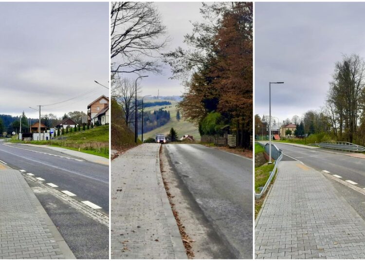 Ul. Pułaskiego została wyremontowana. Na krynickim odcinku wciąż trwają prace 1 fot. Piotr Ryba