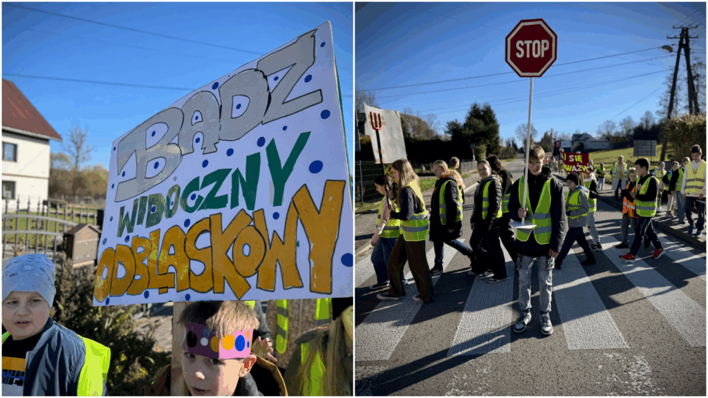 'Tato, mamo, zwolnij!'. Dzieci z Bistuszowej świecą przykładem 1 erresrs