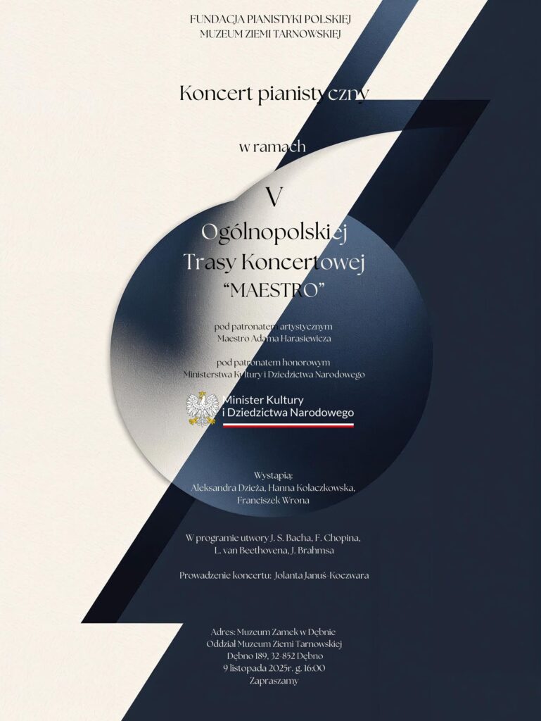 Młodzi utalentowani pianiści zagrają na Zamku w Dębnie 2 maestro 2000