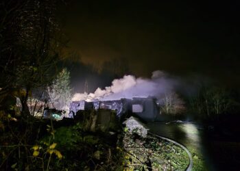 fot. OSP Łososina Górna