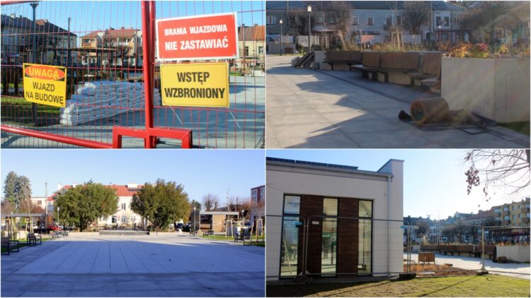 Kiermasz Bożonarodzeniowy w części już na nowym rynku, impreza sylwestrowa dopiero w kolejnych latach 1 rynek