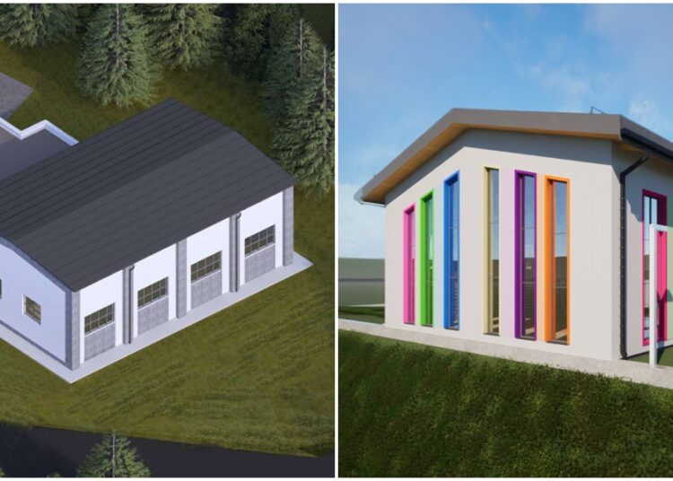 wizualizacja Rdziostów i Krasne Potockie, źródło: Urząd Gminy Chełmiec