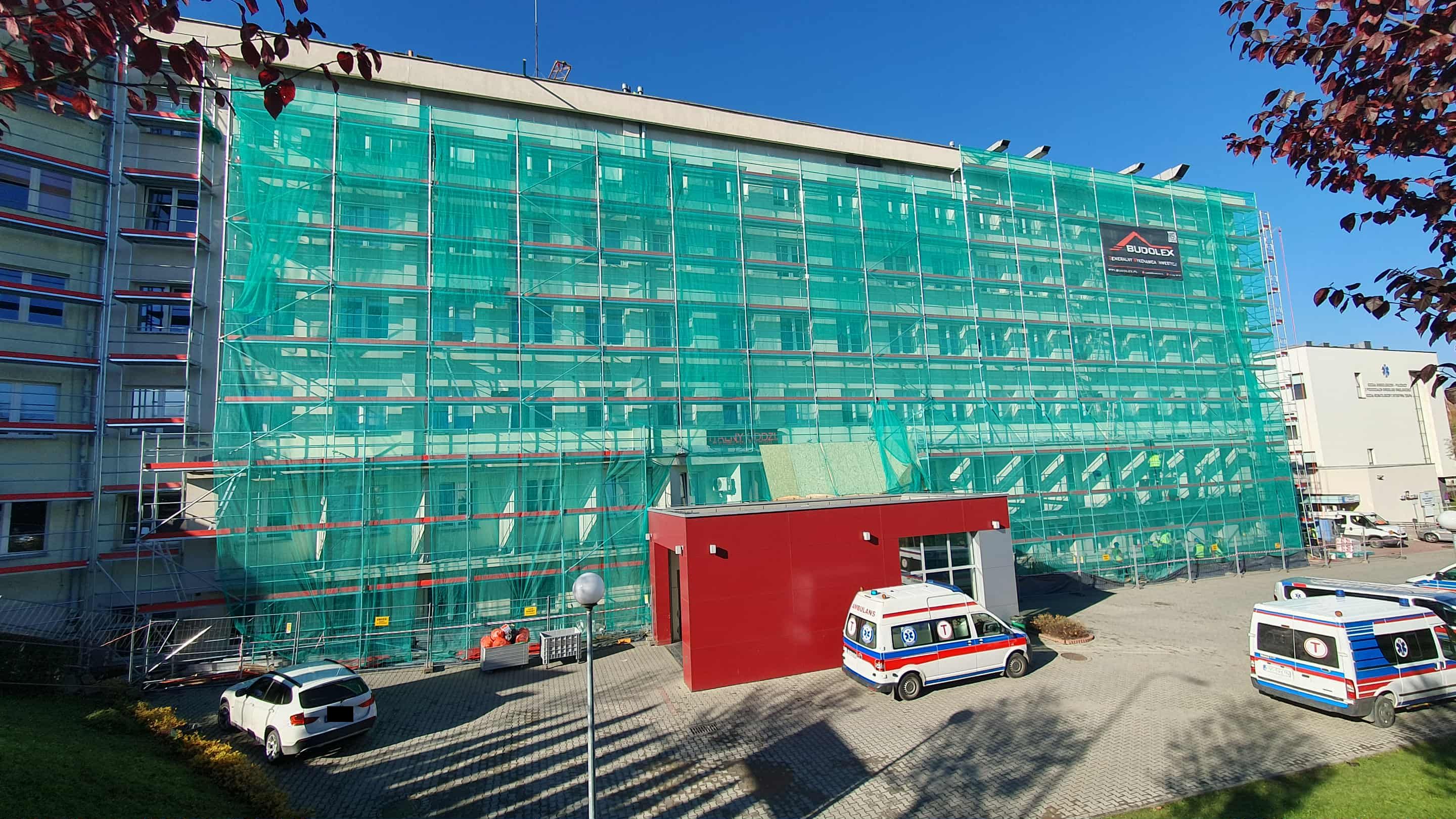 Szpital w remoncie. Niektóre oddziały zostały przeniesione