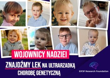 Ta choroba jest ekstremalnie rzadka. W Nowym Sączu odbędzie się zbiórka na badania nad lekiem 3 wojownicy nadziei