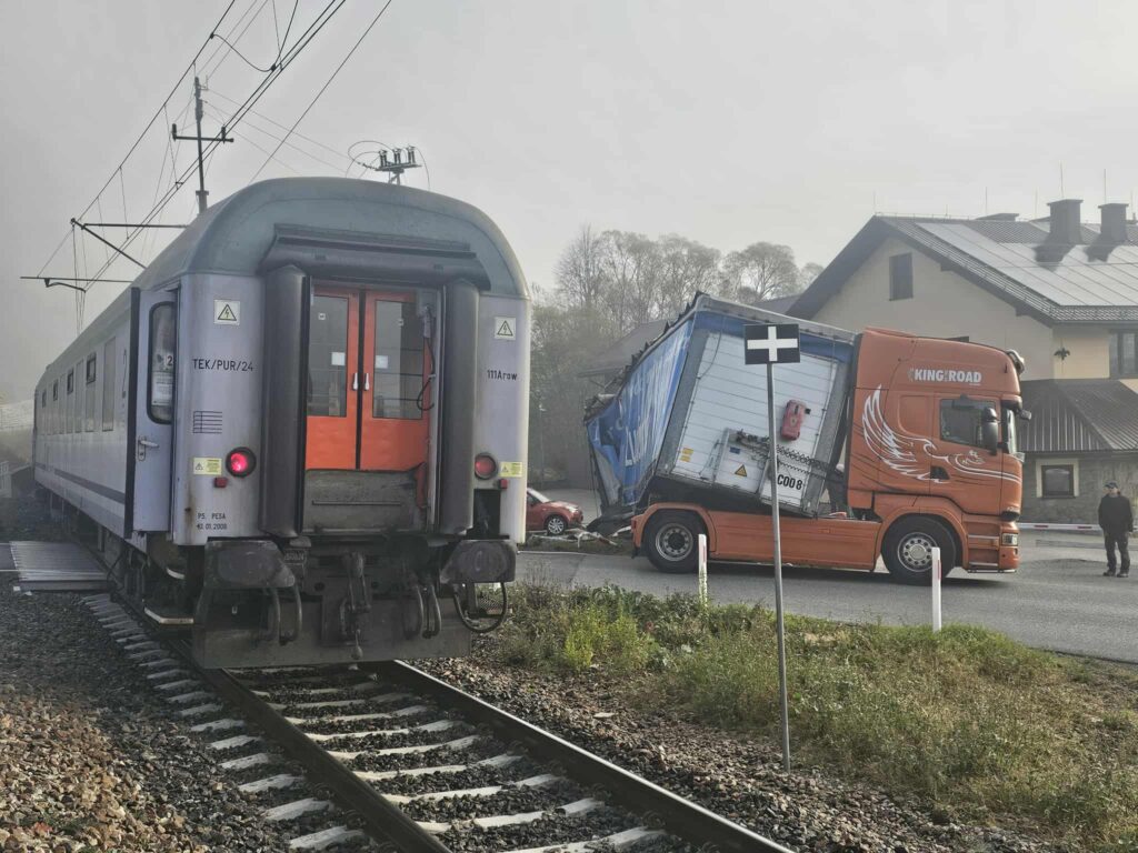 zderzenie pociagu Milik