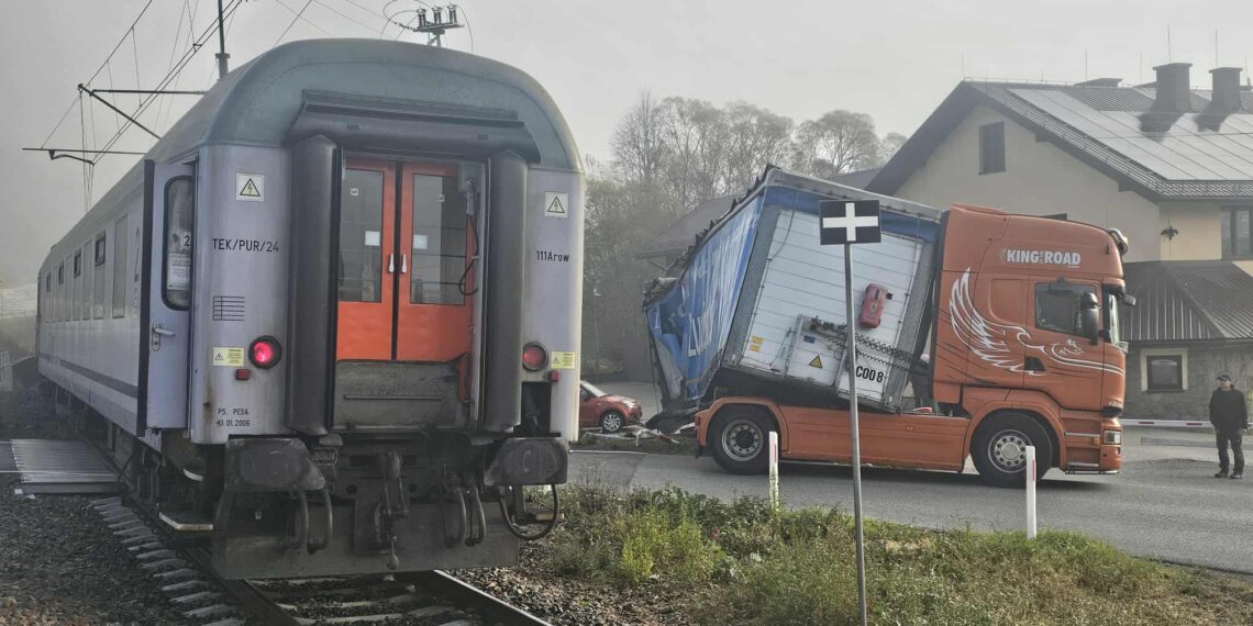 zderzenie pociagu Milik