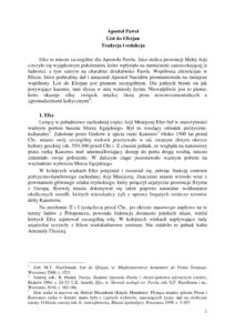 10. Apostol Pawel. List do Efezjan cz. 1 20.12. 1