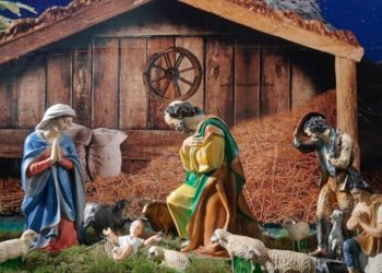 fot. archiwum RDN,, szopka  w kościele pw. Miłosierdzia Bożego w Tarnowie