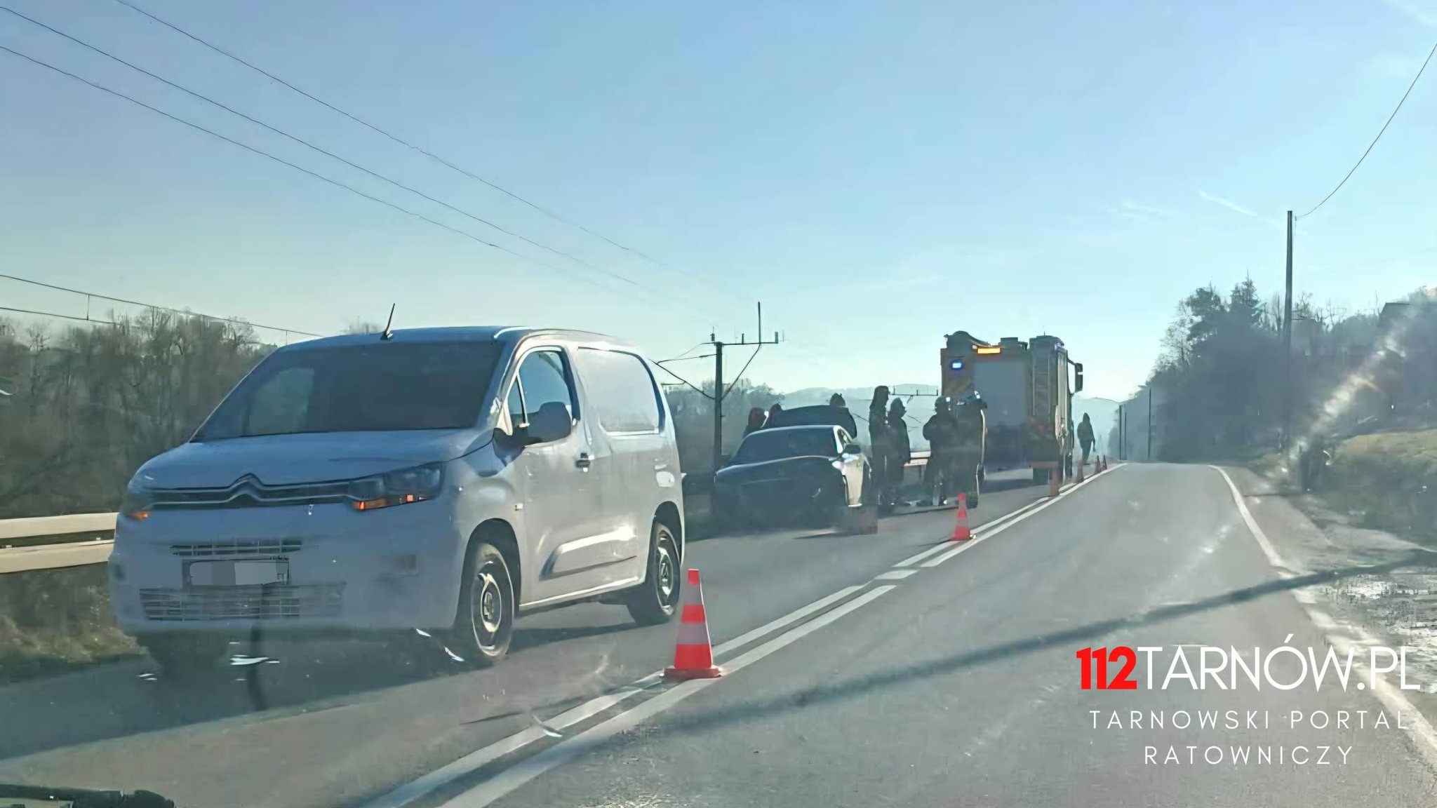 Zderzenie samochodów w Gromniku. Jedna osoba trafiła do szpitala [AKTUALIZACJA]