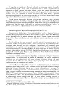 6. Apostol Pawel. List do Kolosan. Egzegeza cz. I 23.11 02