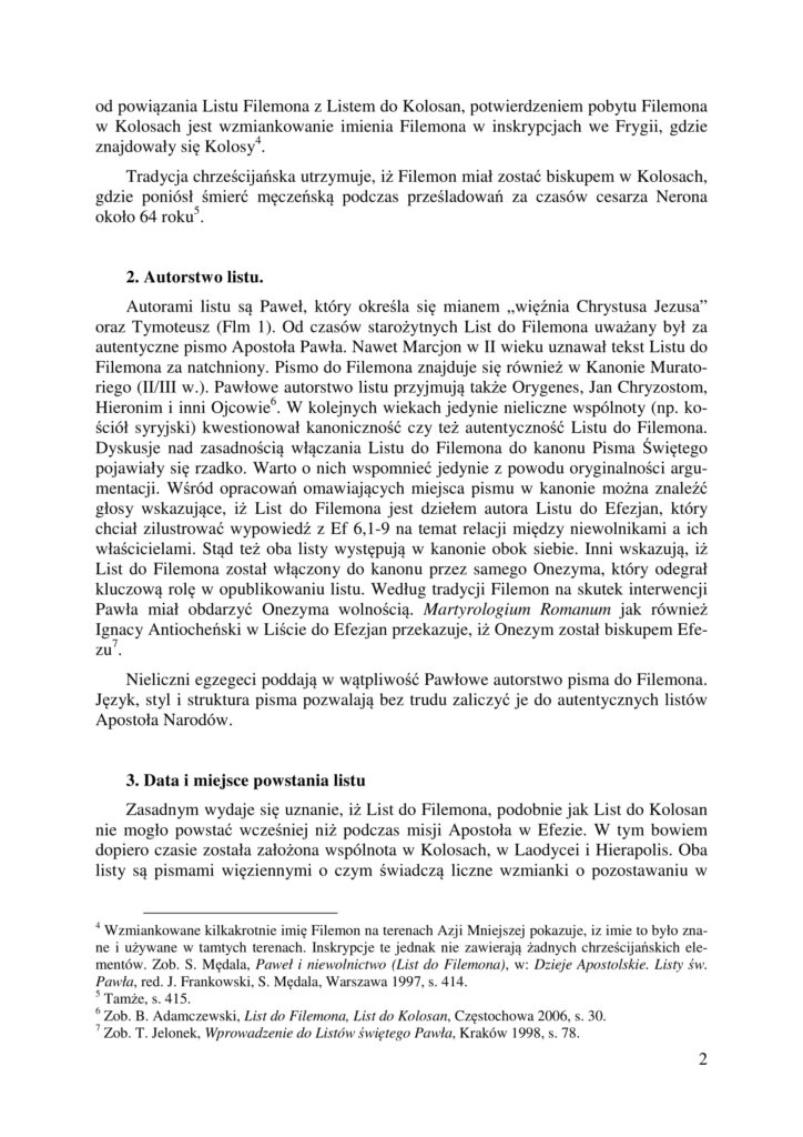 8. Apostol Pawel. List do Filemona cz. I 7.12 2