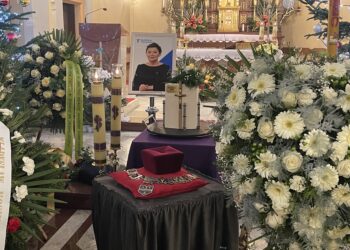 Pogrzeb śp. dr hab. Małgorzaty Kołpy w Kościele pw. Matki Bożej Bolesnej w Łukowej