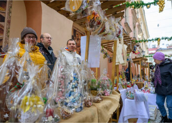 Bożonarodzeniowy kiermasz na Piekarskiej 1 Fot. tarnow.pl