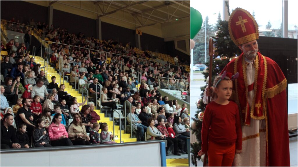 Spotkanie ze św. Mikołajem i wspólne oglądanie filmu na w Gumniskach 1 esdasdafeasrfaserfd