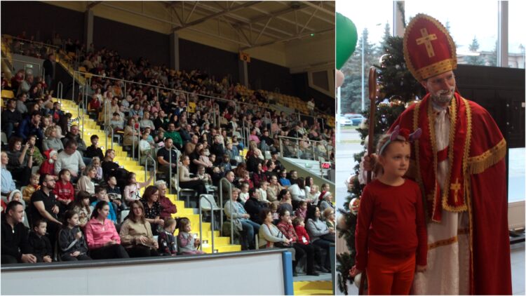 Spotkanie ze św. Mikołajem i wspólne oglądanie filmu na w Gumniskach 1 esdasdafeasrfaserfd