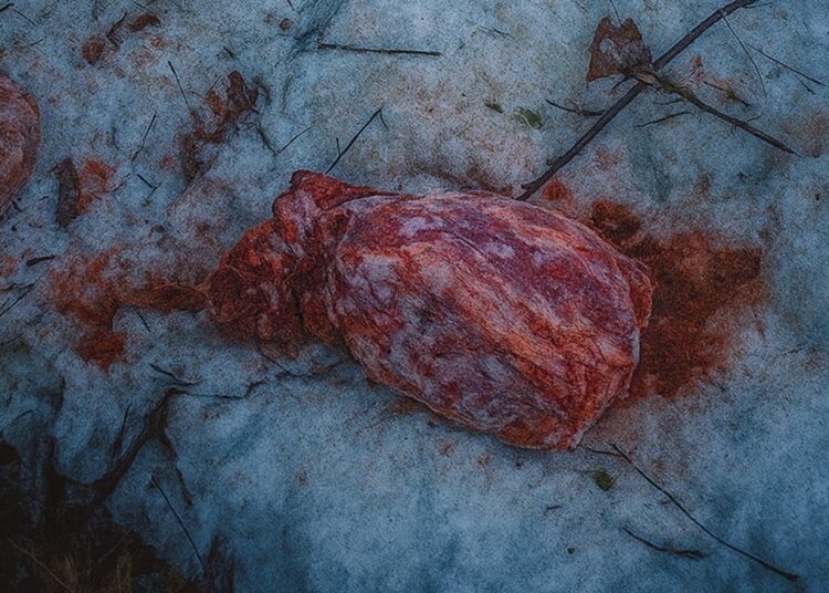 Mięso znalezione w lesie mogło spowodować zagrożenie epidemiologiczne? Wojewoda ocenia sytuację 1 fot. Nadleśnictwo Krościenko nad Dunajcem