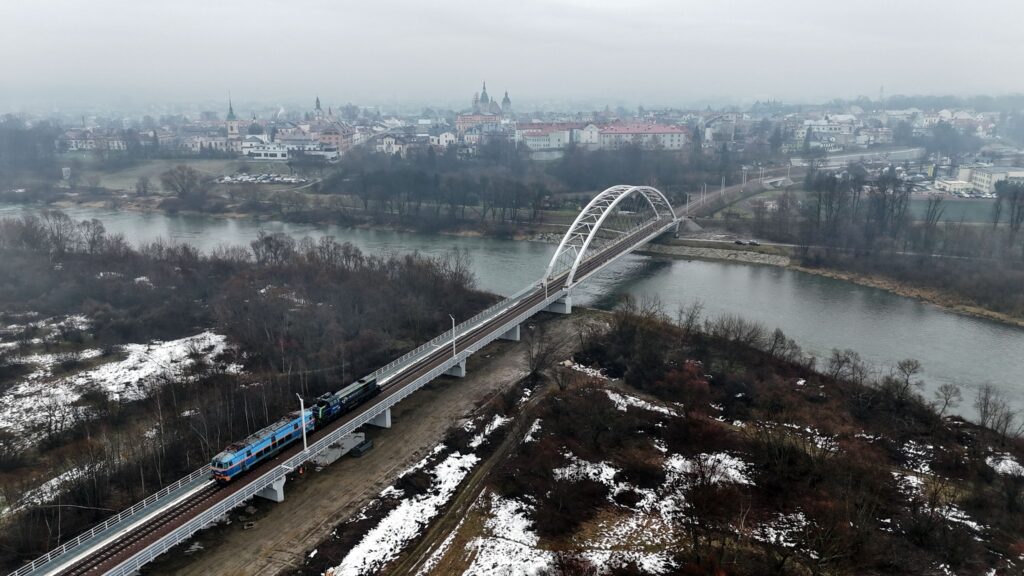 nowy sacz most kolej pkp plk