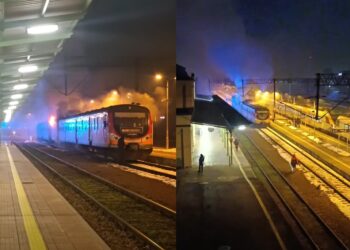 print screen z nagrań udostępnionych przez funpage na FB: Wiadomości znad Dunajca