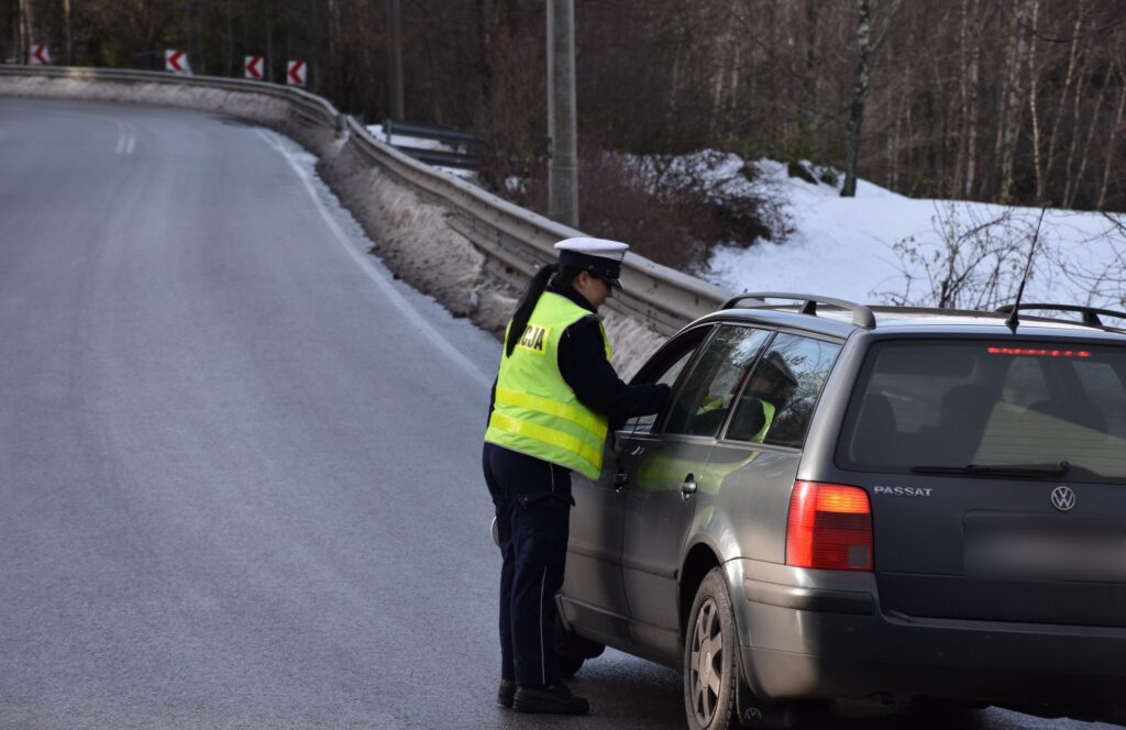 policja limanowa kontrola