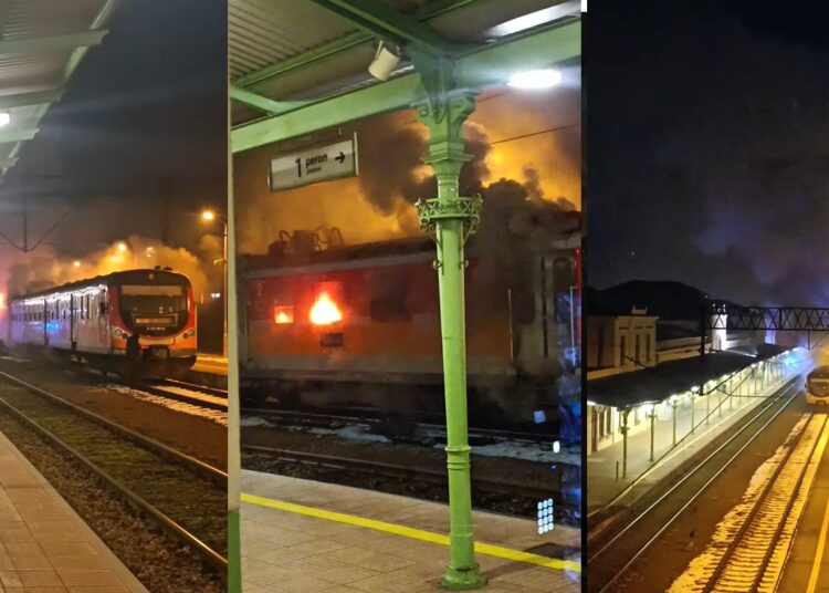 print screen z nagrań udostępnionych przez funpage na FB: Wiadomości znad Dunajca