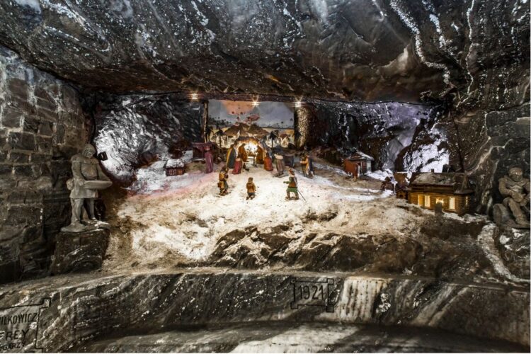 Bochnia. Pasterka pod ziemią 1 fot. Kopalnia Soli Bochnia