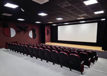 fot. Kino Centrum w Gminnym Centrum Kultury i Czytelnictwa w Lisiej Górze