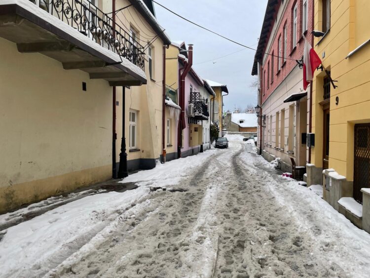 na zdjęciu: Ul. Zakątna w Tarnowie
