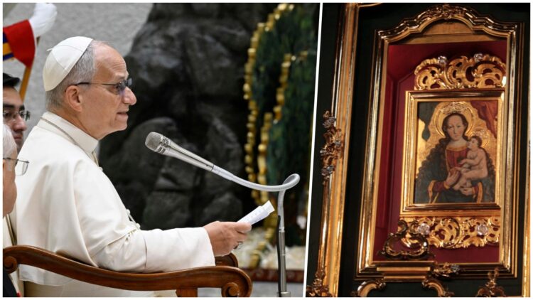 fot. Vatican Media / archiwum RDN (na zdjęciu oryginalny obraz Matki Bożej)