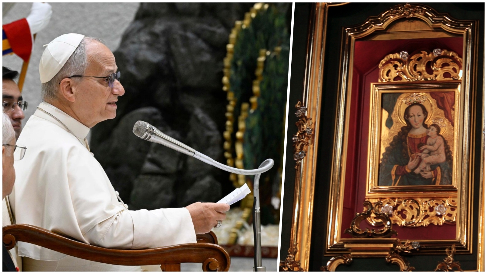 Dar dla papieża od parafii w Dąbrowie Tarnowskiej