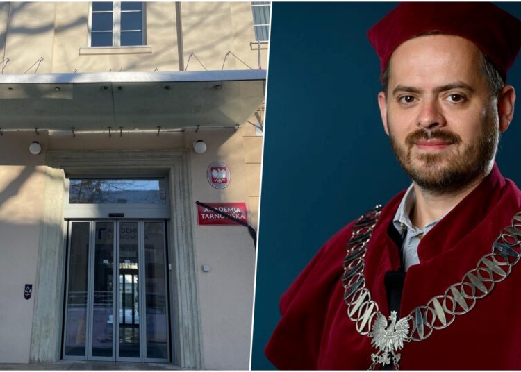 Na zdjęciu: dr hab. Rafał Kurczab, prof. AT, Rektor Akademii Tarnowskiej/fot. AT/RDN/Paweł Topolski