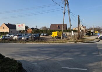 na zdjęciu: miejsce, gdzie ma powstać parking Park and Ride