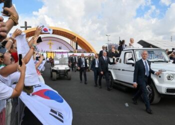 Młodzi z Korei Południowej byli obecni na Jubileuszu Młodzieży w Rzymie. Fot. Vatican Media